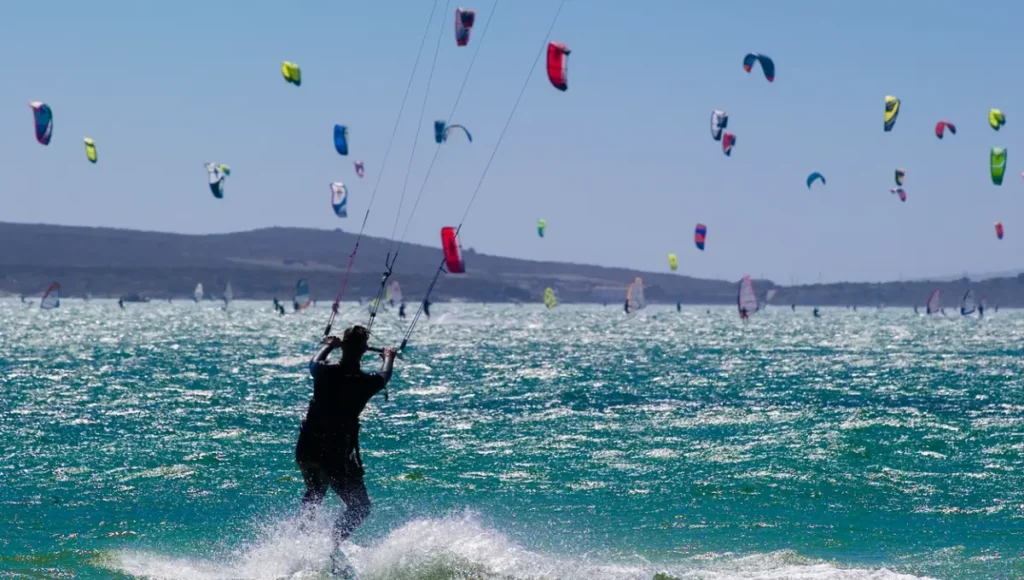 How do Kitesurfers Build up and Control Speed?