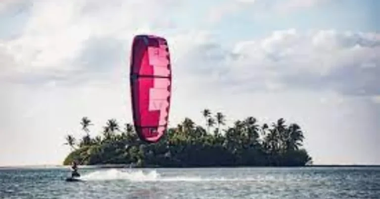 What are kitesurfing kites made of?