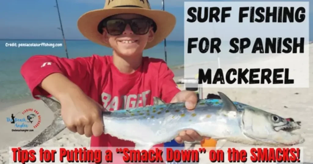 What size hooks do you need for surf fishing for Spanish Mackerel?