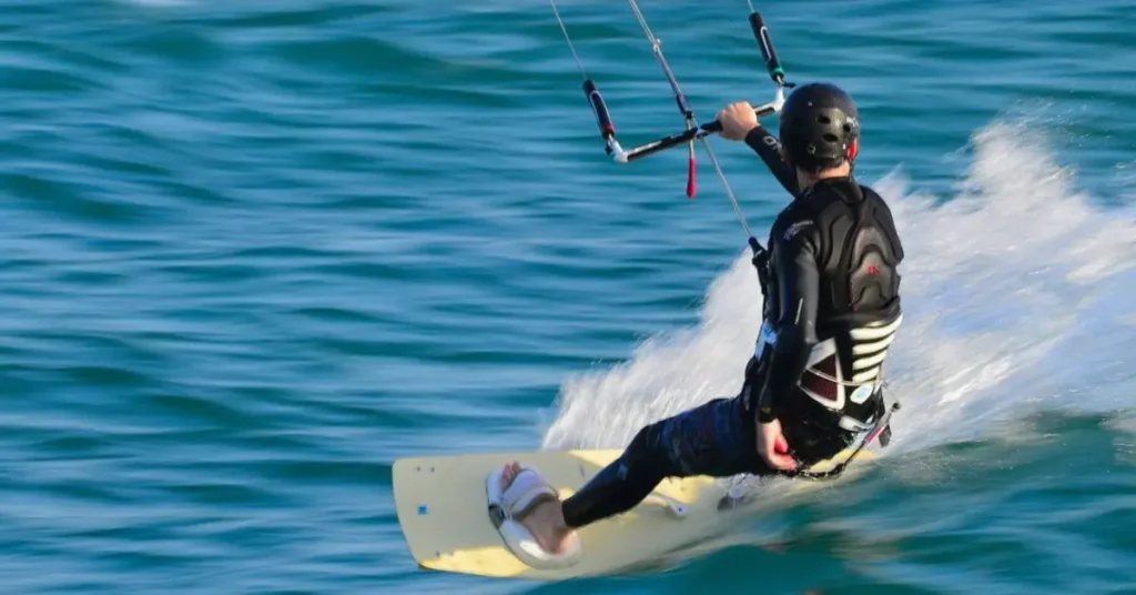 Is riding waves difficult for kitesurfers?