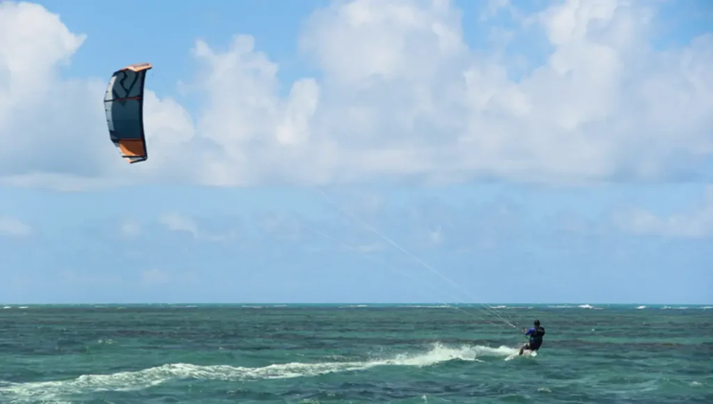 Can you kitesurf any direction?
